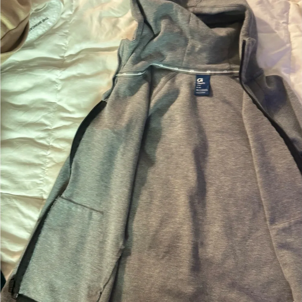 GAP Boys Youth Gray Zip-Up Hoodie